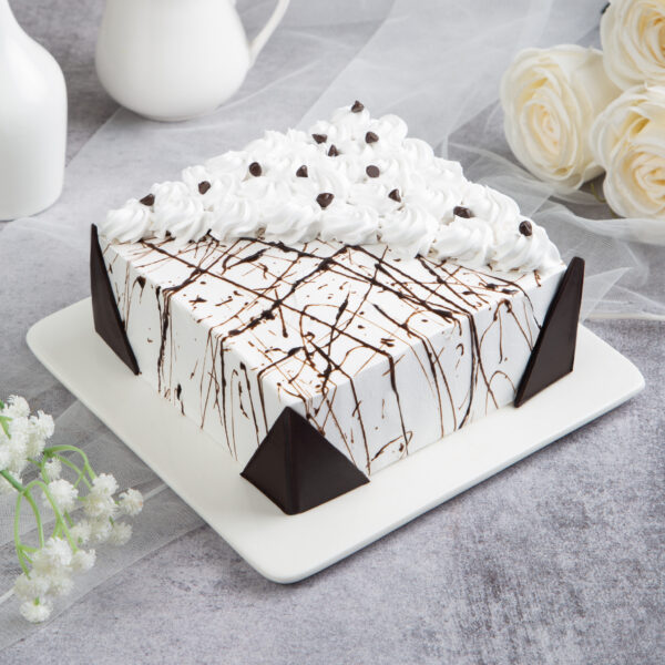 choco vanilla cake